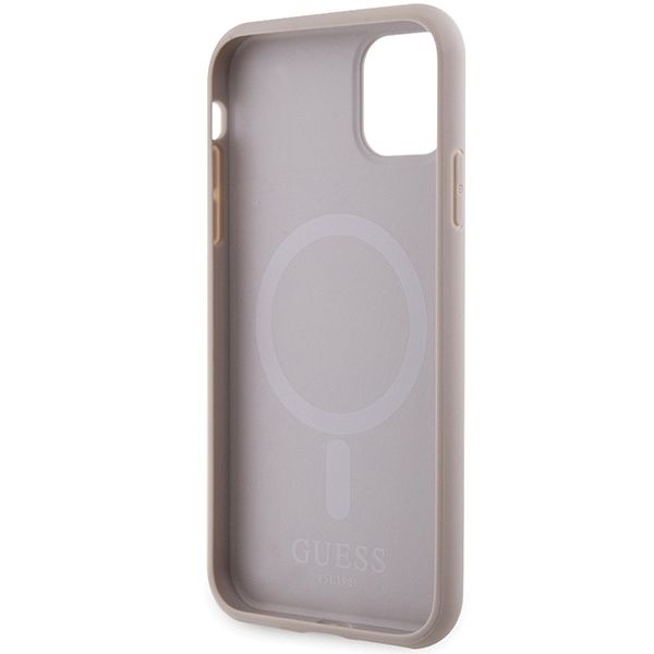 Etui Guess do iPhone 11, iPhone XR, Różowy, MagSafe zdjęcie 7
