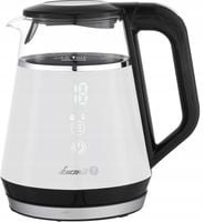 CZAJNIK ELEKTRYCZNY SZKLANY REGULACJA TEMPERATURY 1100W BEZPRZEWODOWY