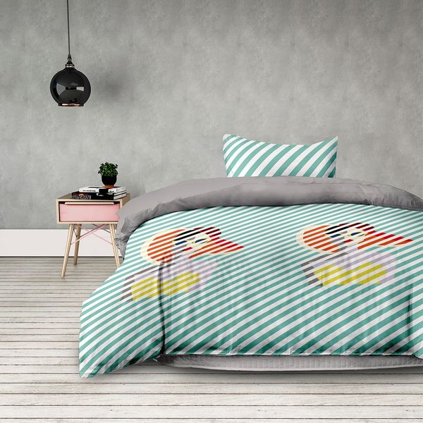 Pościel AmeliaHome BASIC RETROGIRL 200x220+70x902 zdjęcie 2