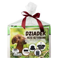 Zestaw Grzybiarza dla Dziadka - Dziadek Mistrz Grzybobrania