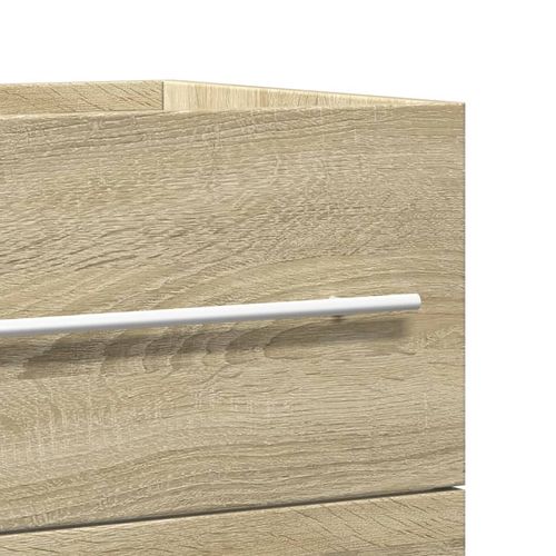 Szafka pod umywalkę, stare drewno, 80x38,5x48 cm na Arena.pl