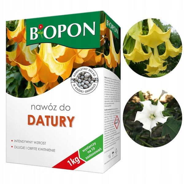 Nawóz Do Datury Bopon BiOPON Nawóz Granulowany Wieloskładnikowy Datura 3 kg zdjęcie 2