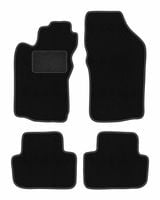 Dywaniki welurowe LUX do Alfa Romeo GT Coupe 2003-2010 czarne