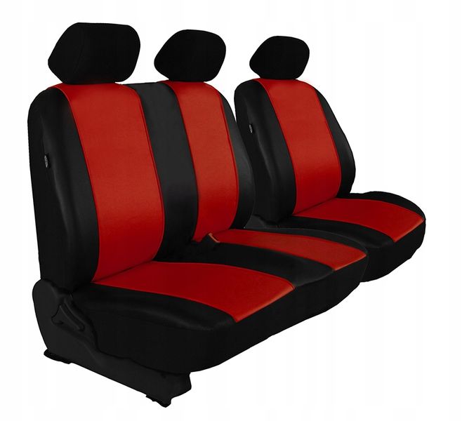 Pokrowce ekoskóra 2+1 RENAULT TRAFIC (do 2007r) zdjęcie 7