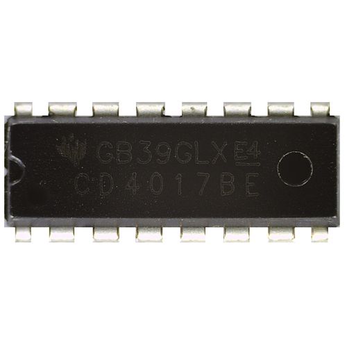 CD4017BE 4017 rejestr Johnsona dzielnik licznik dekadowy CMOS DIP16 na Arena.pl