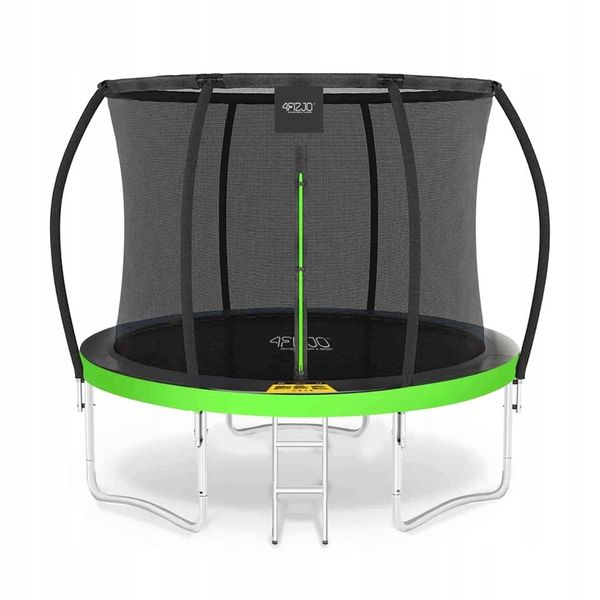 TRAMPOLINA OGRODOWA DLA DZIECI DO OGRODU Z SIATKĄ WEWNĘTRZNĄ 8FT 252CM zdjęcie 2