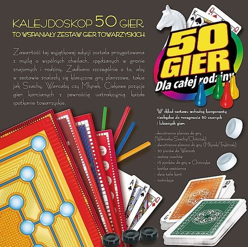 Trefl Gra Kalejdoskop 50 Gier na Arena.pl