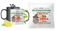 Dla Przewoźnika Zestaw Kubek Magiczny + Poduszka Z Nadrukiem Ze Zdjęciem