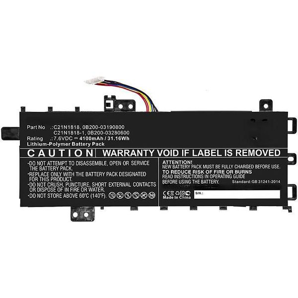 CoreParts Laptop Battery for Asus zdjęcie 1