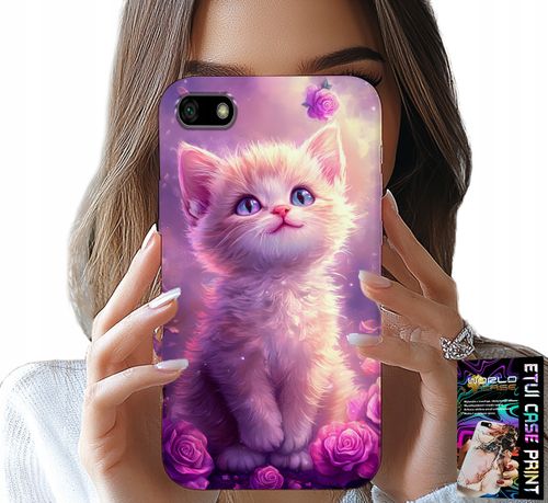 ETUI DO HUAWEI Y5 2018 - SŁODKI KOTEK, KOT, WZORY ZE ZWIERZĘTAMI na Arena.pl