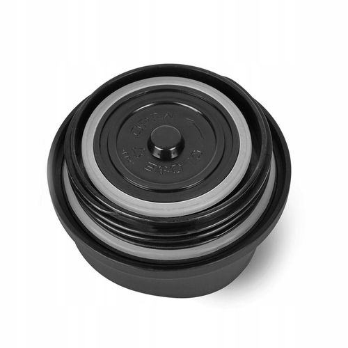 Czarny KUBEK TERMICZNY kawa na wynos MAŁY TERMOS 330ml PREMIUM na Arena.pl