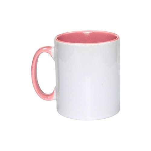 Kubek FUNNY 300 ml różowy do Sublimacji zdjęcie 1