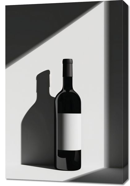 Obraz 60x90cm Butla Wina zdjęcie 1
