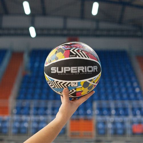 Piłka koszykowa Meteor Superior Abstract uniw na Arena.pl