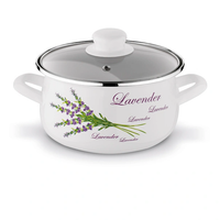 garnek emaliowany lawenda 1,6 l