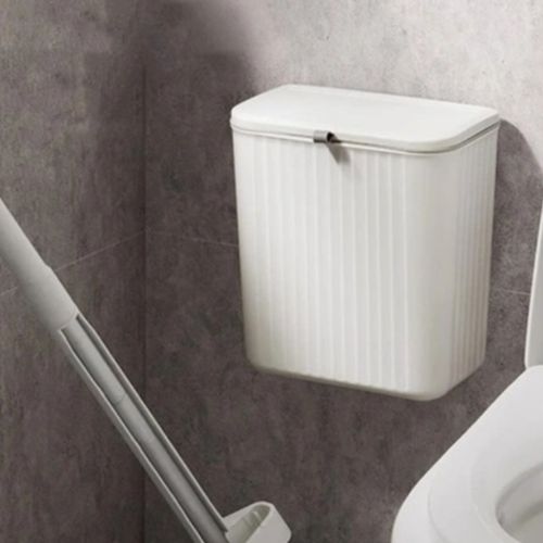 Kosz Na Śmieci Wiszący Wolnostojący Na Szafkę Front Samoprzylepny Biały 7L na Arena.pl