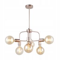 LAMPA WISZĄCA KRISTY 6PŁ ITALUX MDM-3678/6 IGD