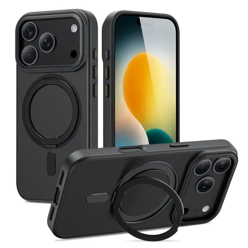 etui tech-protect magring magsafe na iphone 17 pro - czarny mat na Arena.pl