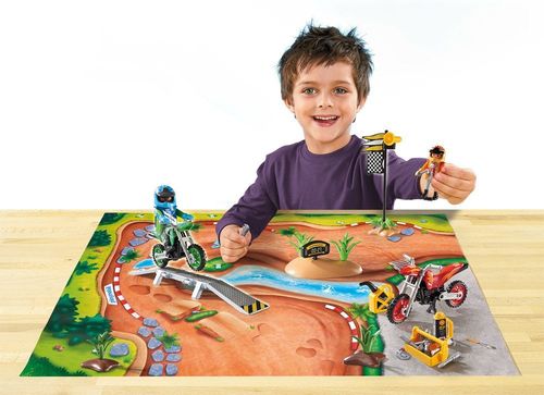 Playmobil Play Map Motocross 9329 na Arena.pl