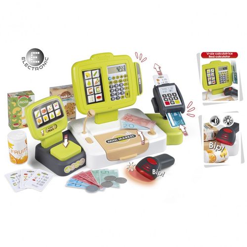 SMOBY Kasa elektroniczna duza ze skanerem 350114 na Arena.pl