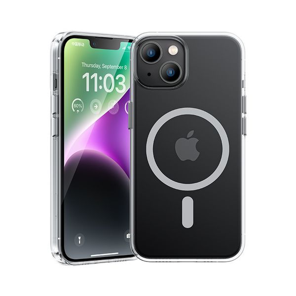 Benks Etui Magnetic Crystal do Iphone 15 Plus przezroczysty zdjęcie 1