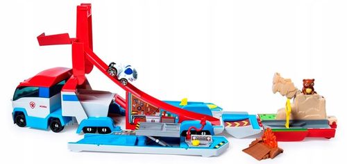 PSI PATROL MIGHTY PUPS PATROLOWIEC MEGA POJAZD Z ROZKŁADANĄ PRZYCZEPĄ 3+ na Arena.pl