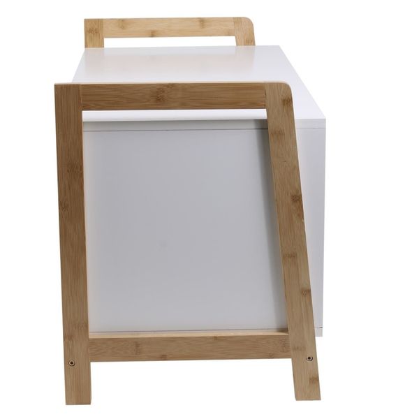 Szafka Kopenhaga biała/ naturalna zdjęcie 4