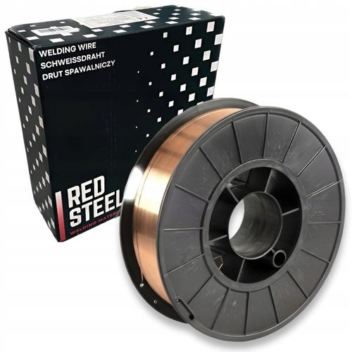 Drut Spawalniczy Do Spawania MIG MAG Redsteel SG2 CO2 fi 0,8 mm Szpula 5 kg na Arena.pl