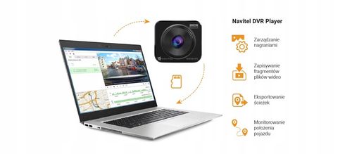 WIDEOREJESTRATOR NAVITEL MSR300 GPS, Auto Start, Tryb parkingowy + Gratis na Arena.pl