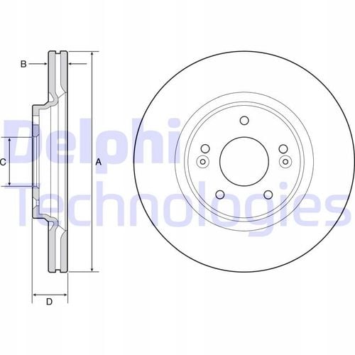 TARCZA HAM PRZOD 305X25 V na Arena.pl