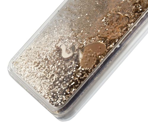 GUESS LIQUID GLITTER iPhone 6S/7/8 Plus - GOLD na Arena.pl