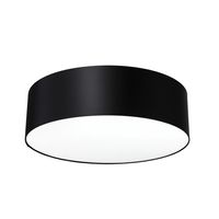 Minimalistyczna lampa natynkowa MOVE 30682302 okrągła czarna