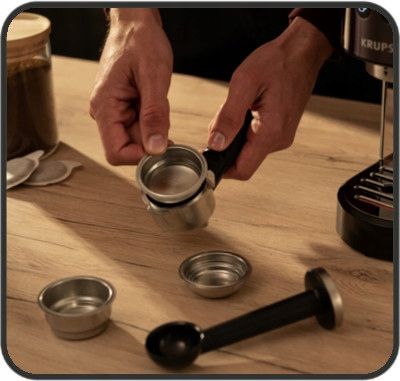 Ekspres ciśnieniowy kolbowy KRUPS XP444C10 15 bar na Arena.pl