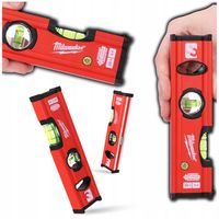 Poziomica Magnetyczna MILWAUKEE 20 cm libella Mocny Magnes Wytrzymała