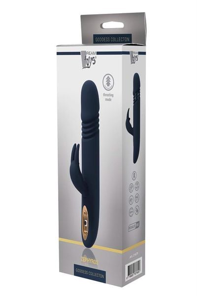 Wibrator Króliczek Posuwisty Sex 10 Trybów 23Cm zdjęcie 2