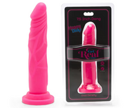 Żylasty Długi Penis Z Przyssawką - Happy Dicks 7.5" 20Cm