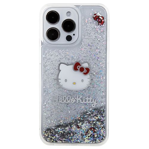Etui Hello Kitty do iPhone 15 Pro Max, Srebrny na Arena.pl