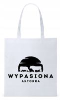 Torba Biała Eco Shopper Dla Aktora Aktorki Prezent Z Nadrukiem Ze Zdjęciem