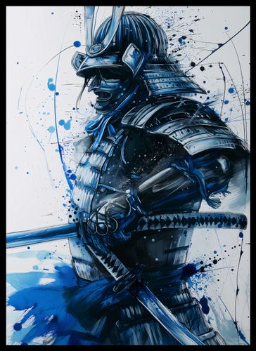 Plakat 39,5x55cm Samuraj w Błękicie na Arena.pl