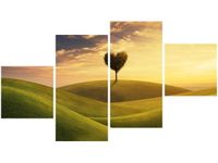 90CM 160 OBRAZ 4 ELEM BAJKOWA KRAINA ŚCIENNY