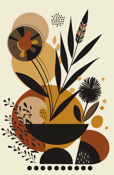 Plakat 56,6x86,4cm Ogrody Geometryczne zdjęcie 1
