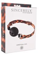 sportsheets amber ball gag