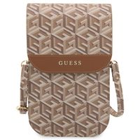 Torebka na ramie Guess GCube Stripe Tablet Bag, uniwersalne etui torebka