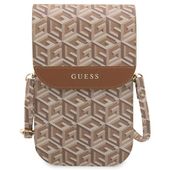 Torebka na ramie Guess GCube Stripe Tablet Bag, uniwersalne etui torebka