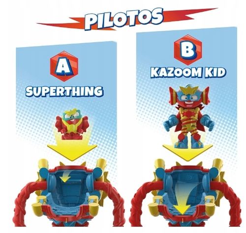 SUPER ZINGS THINGS 11 Robot Superbot SUGARFUN + 2x Saszetka Mutant Battle na Arena.pl