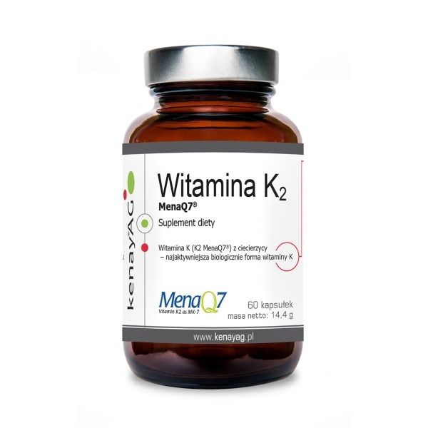 # KENAY Witamina K2 Mena Q7 (60 kaps.) zdjęcie 1