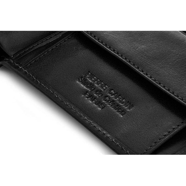 Mały portfel Pierre Cardin RFID,  skóra naturalna w kolorze czarnym na Arena.pl