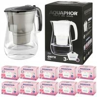 Dzbanek filtrujący Aquaphor Onyx + 10 wkładów Maxfor Mg