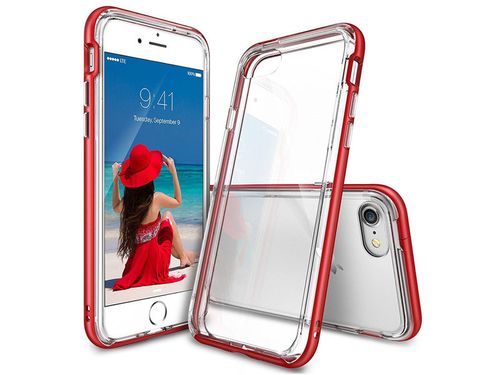 Etui Ringke Fusion Frame iPhone 7/8 Blaze Red na Arena.pl