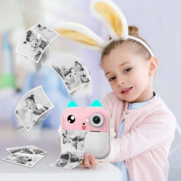 DRUKUŚ PRO MINI DRUKARKA TERMICZNA APARAT NATYCHMIASTOWY + 10 ROLEK GRATIS zdjęcie 4